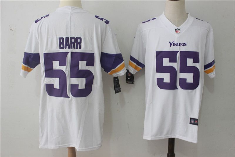Men Minnesota Vikings #55 Barr White Nike Vapor Untouchable Limited NFL Jerseys->minnesota vikings->NFL Jersey